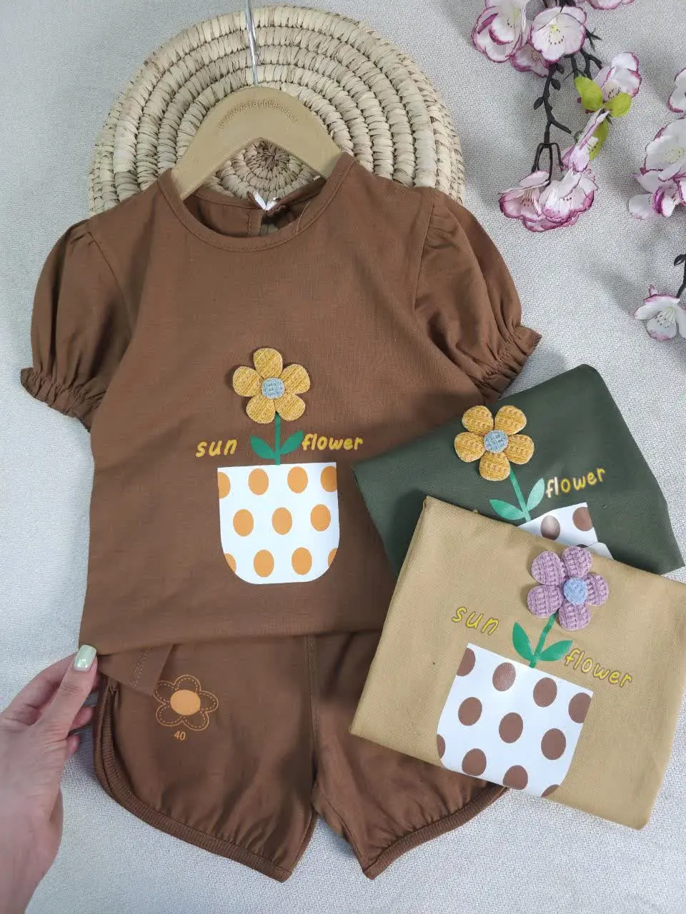 تیشرت شورتک Flower
