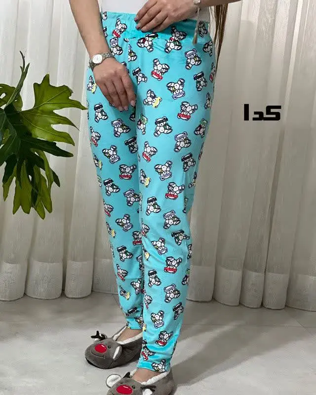 شلوار مخمل کوبیده عروسکی 
