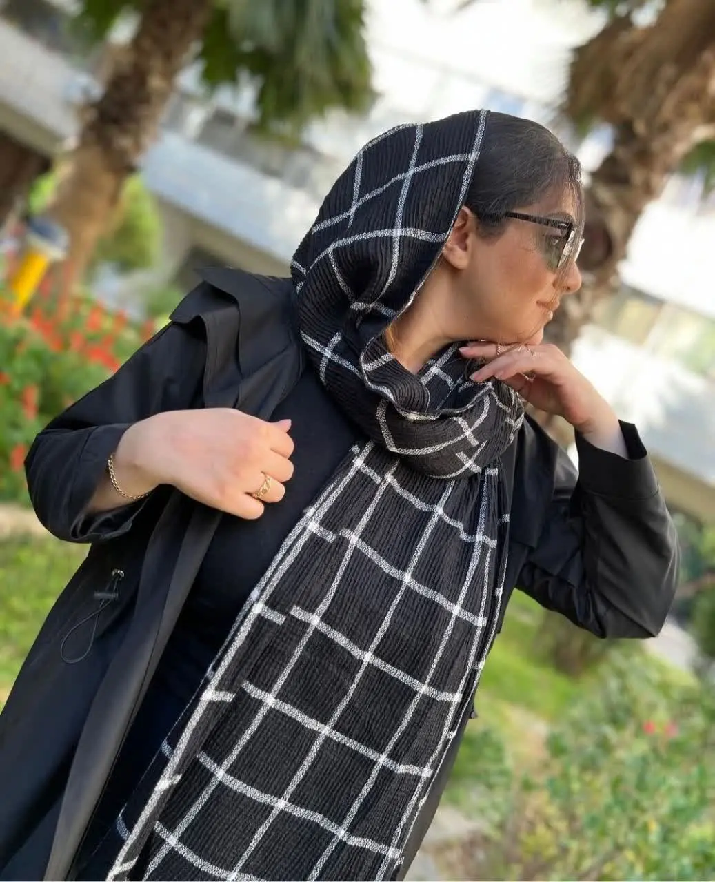 💢مدل: شال چهار خونه 💢
