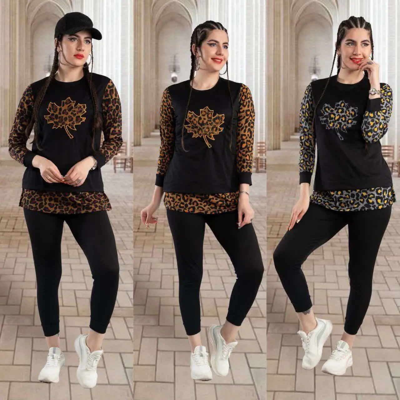 🖋نام: ست دو تیکه تونیک و شلوار نیوشا
