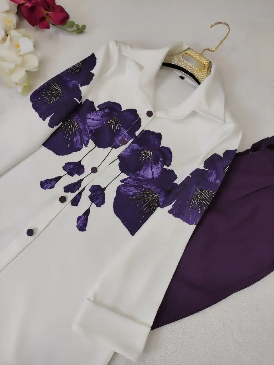 🌷نام: شومیز شلوار عیدانه آوازه
