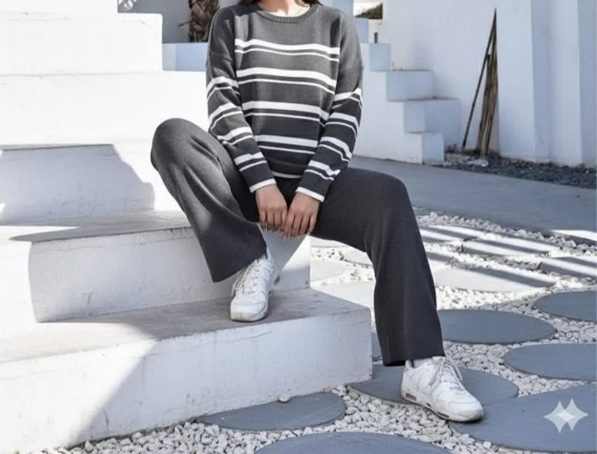 👚نام: بلوز لش بافت سایز بزرگ