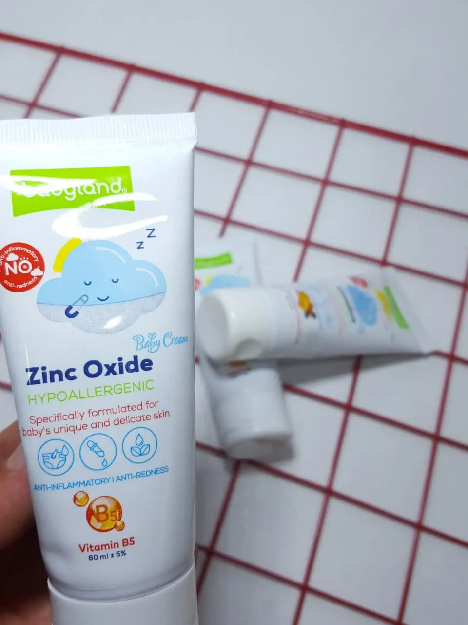 کرم زینک اکساید بی بی لند