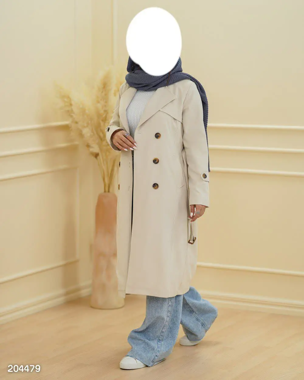 جنس پارچه: کتان کج راه