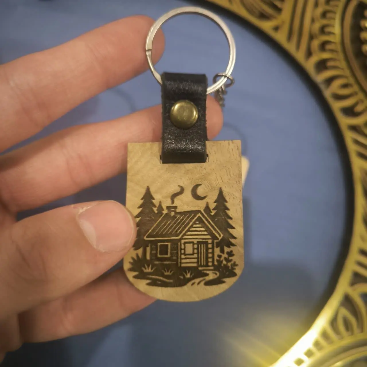 جاکلیدی چوب گردو