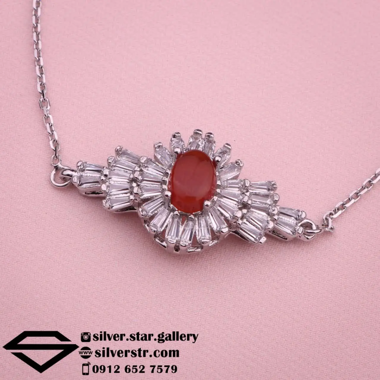 💎 دستبند #زنانه عقیق یمنی اصل کد ۷۱۱
