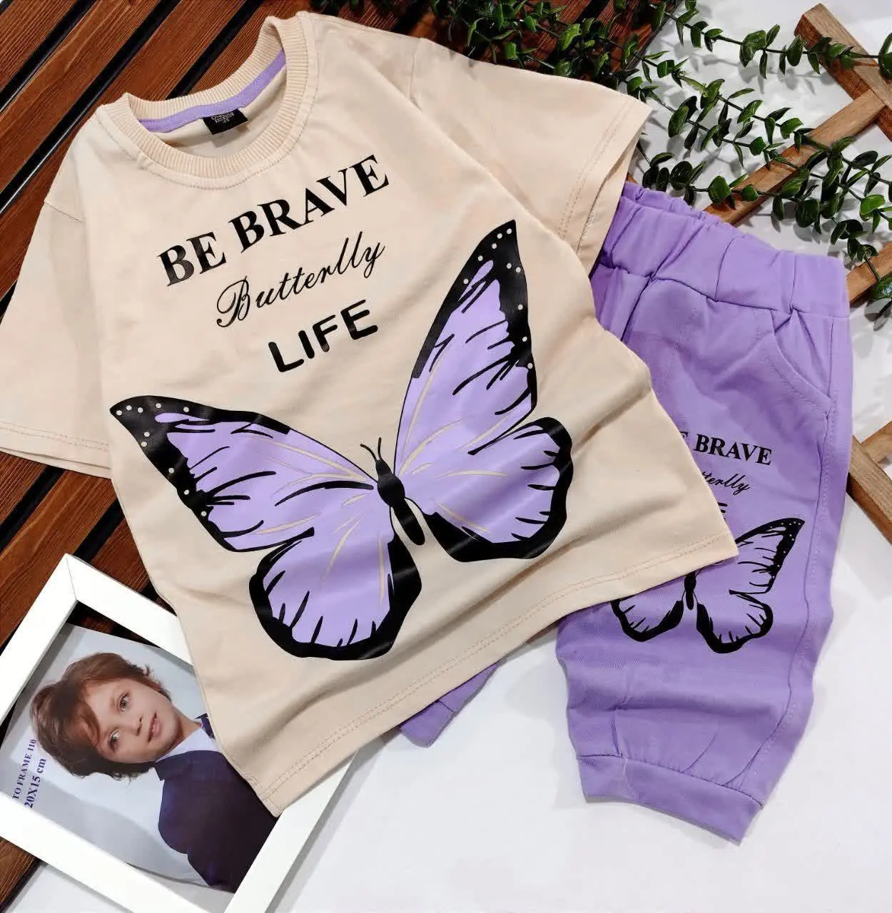 👚نام: ست تیشرت شلوارک 🦋🦋🦋🦋🦋
