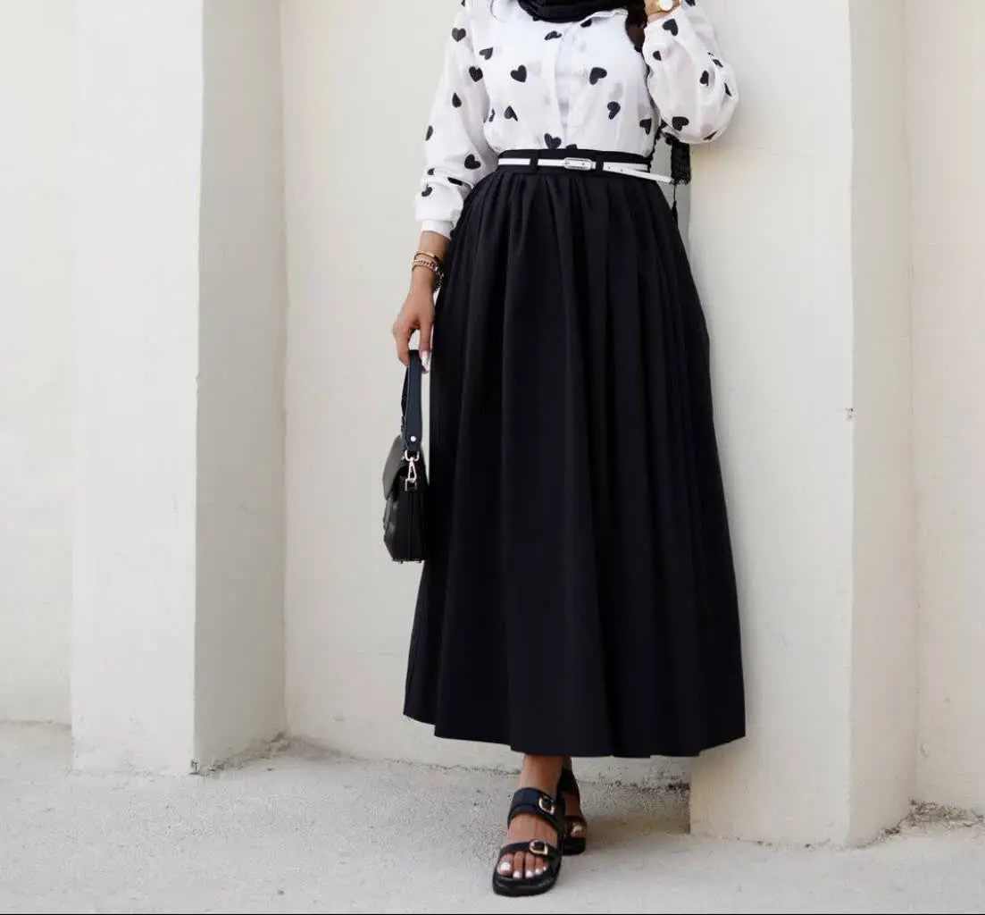 🔹نام: سه تیکه دامن، شومیز، کمربند
