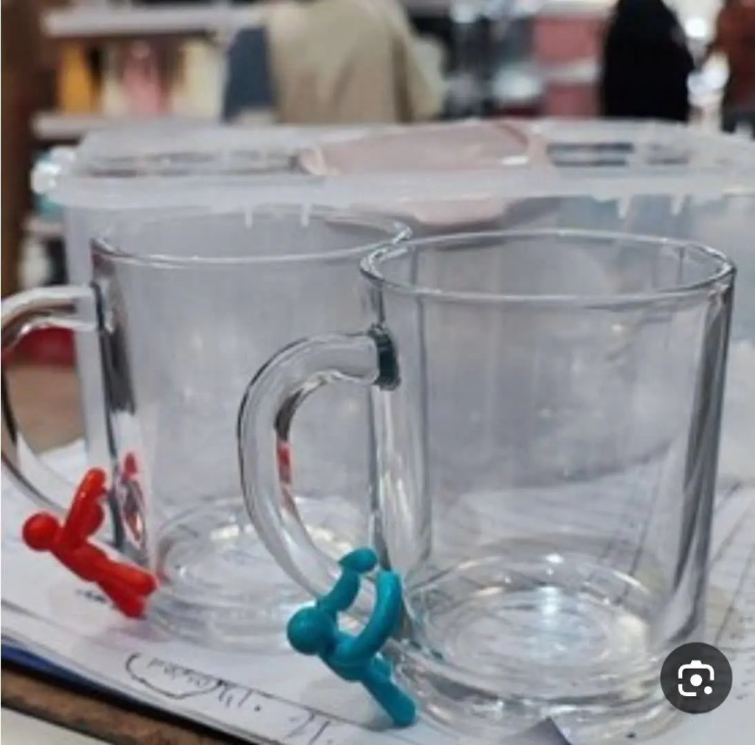 🌟آدمک نشانگر لیوان