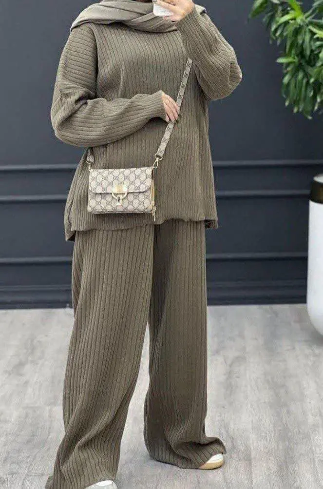 👚نام: بافت ساده میله‌ای
