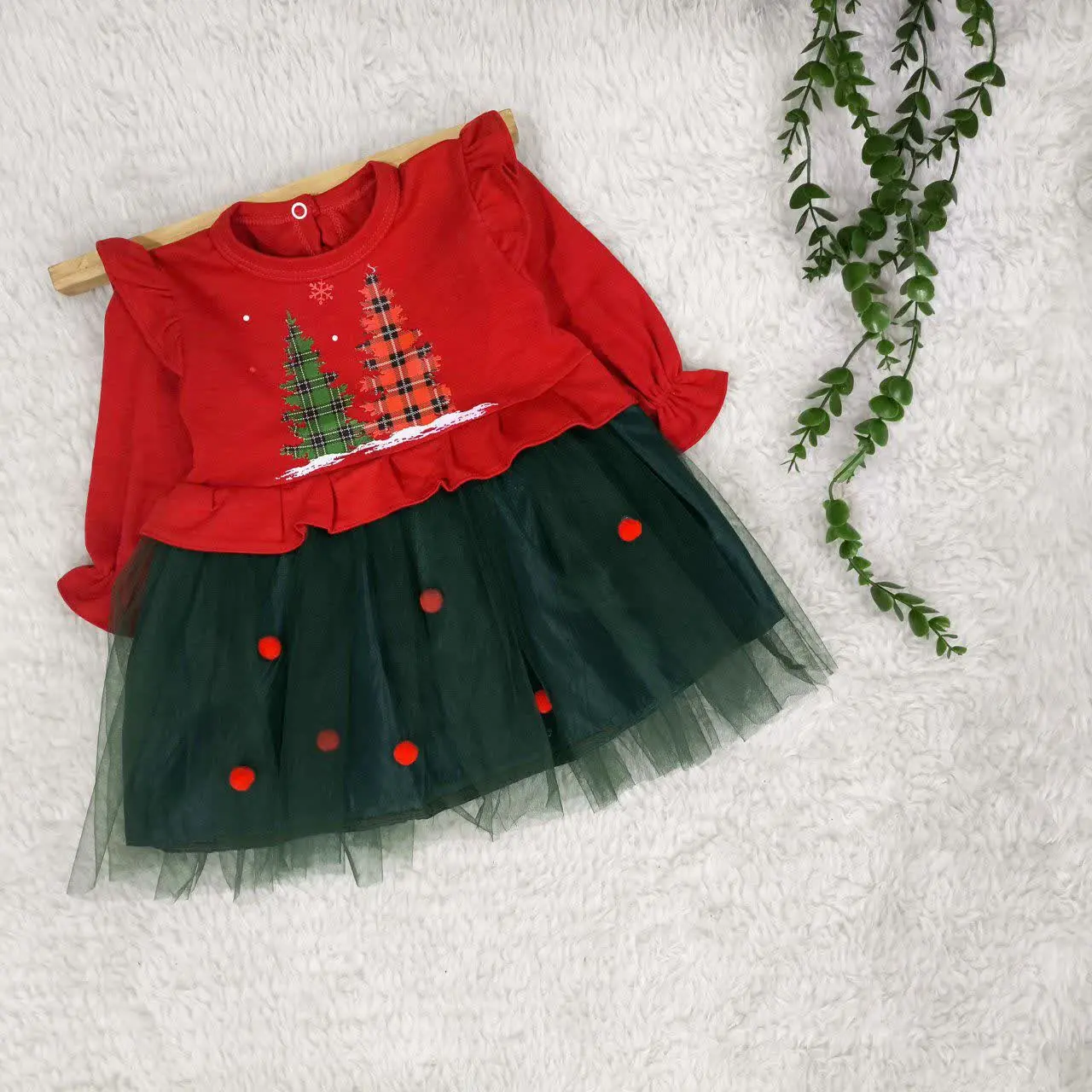 پیراهن دخترانه کریسمس