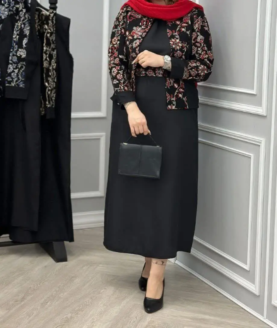 💞ست کت و سارافون مدل آرنیکا💞
