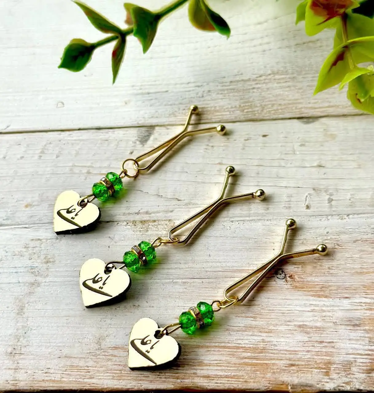 🍀گیره روسری سبز🍀 
