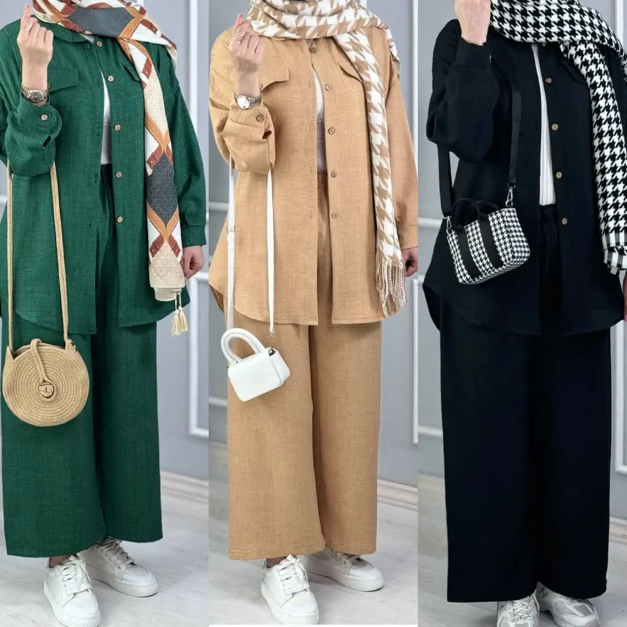 ❣نام: مانتو شلوار بهاره🎁🎉عیدااانه🎁🎉
