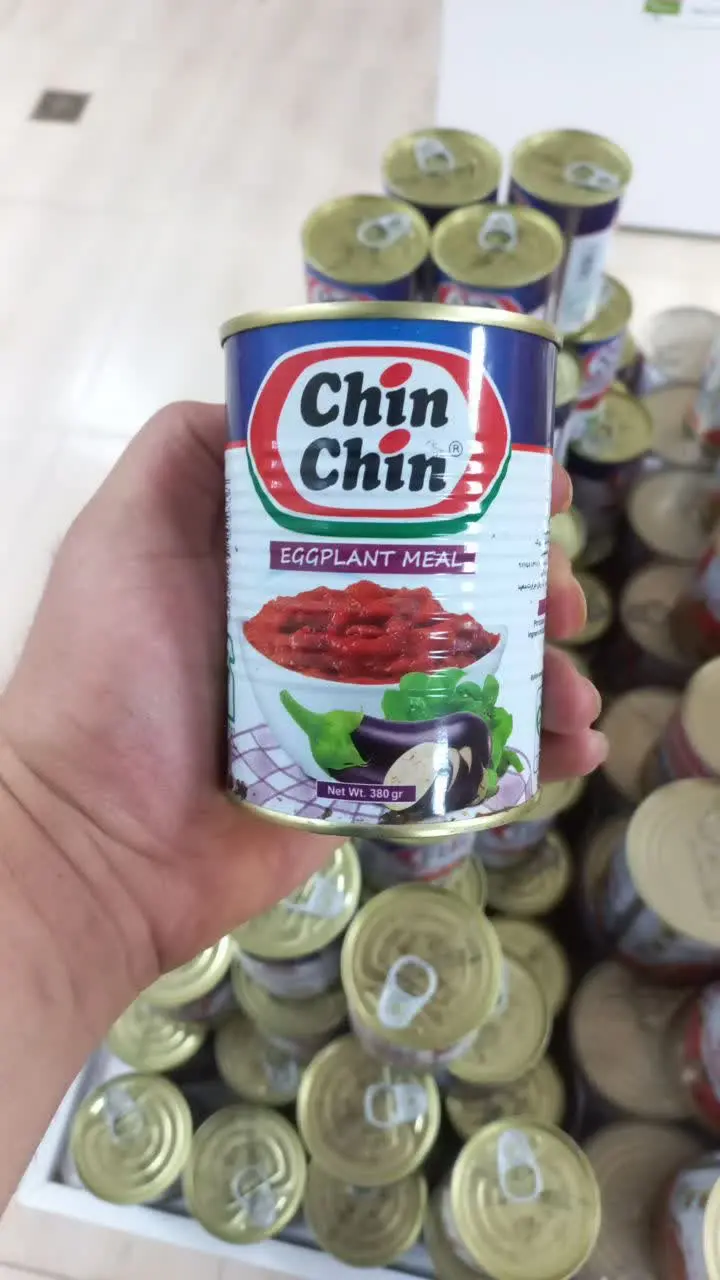 کنسرو خوراک بادمجان چین چین
