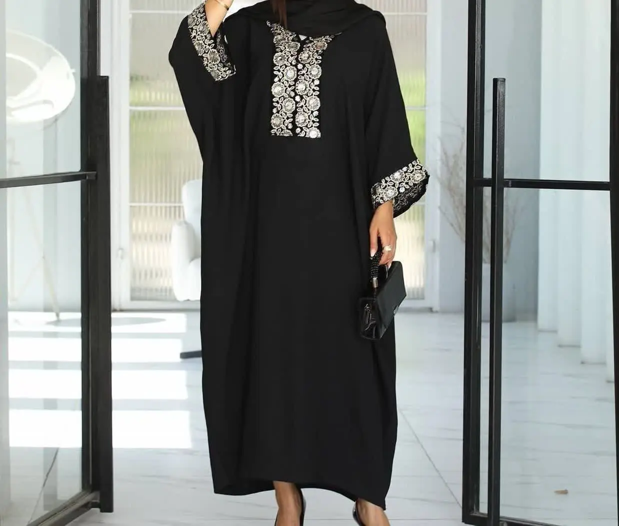 ❤️ مانتو عبایی ماه دخت🏴 ((ویژه محرم)) 🏴
