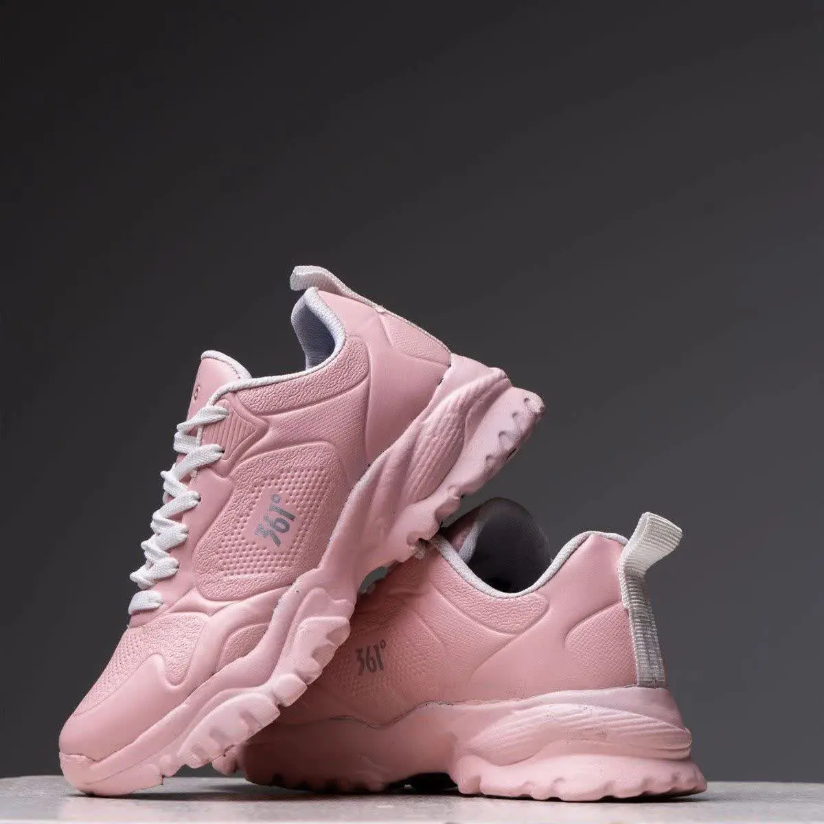 🏆کفش ورزشی دخترانه۳۶۱ صورتی مدل BELLA
