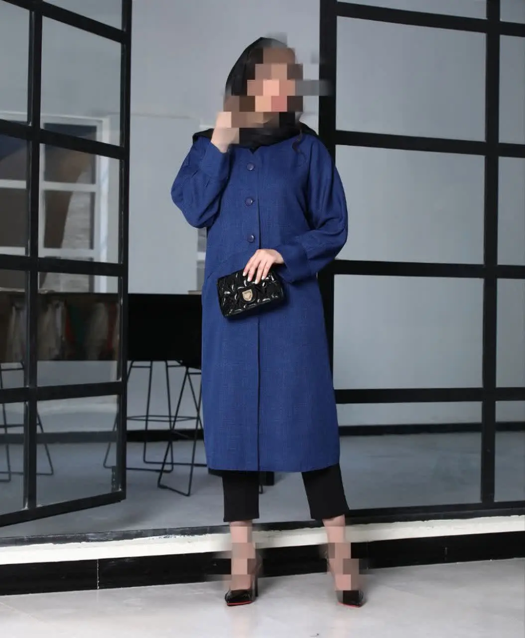 کد ۰۱۵۴: مانتو اداری - کاربردی 
