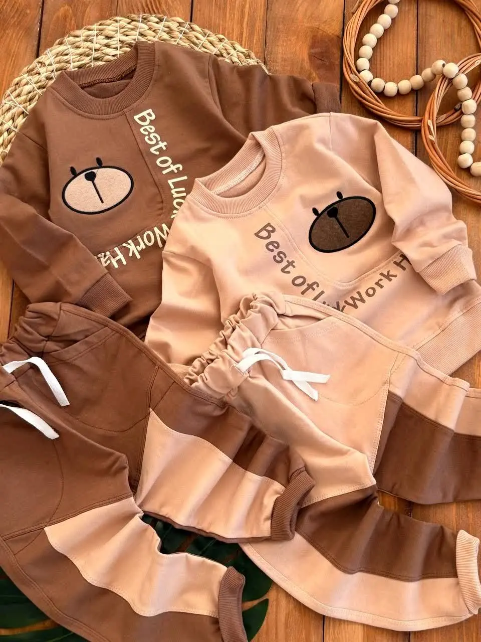 ست بلوز شلوار تدی🐻🐼