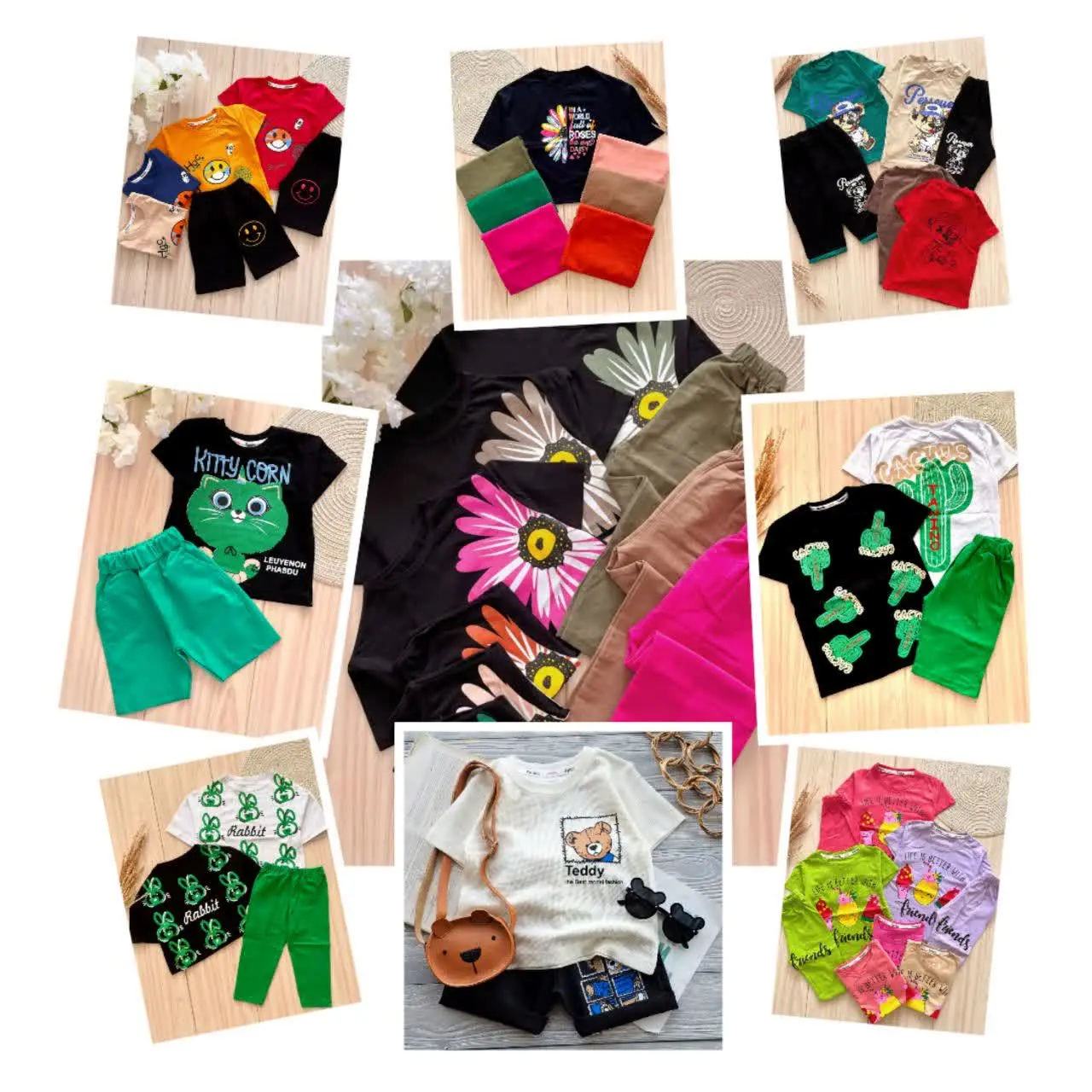 جنس لباس‌ها بدون حساسیت همه نخ پنبه اعلا
