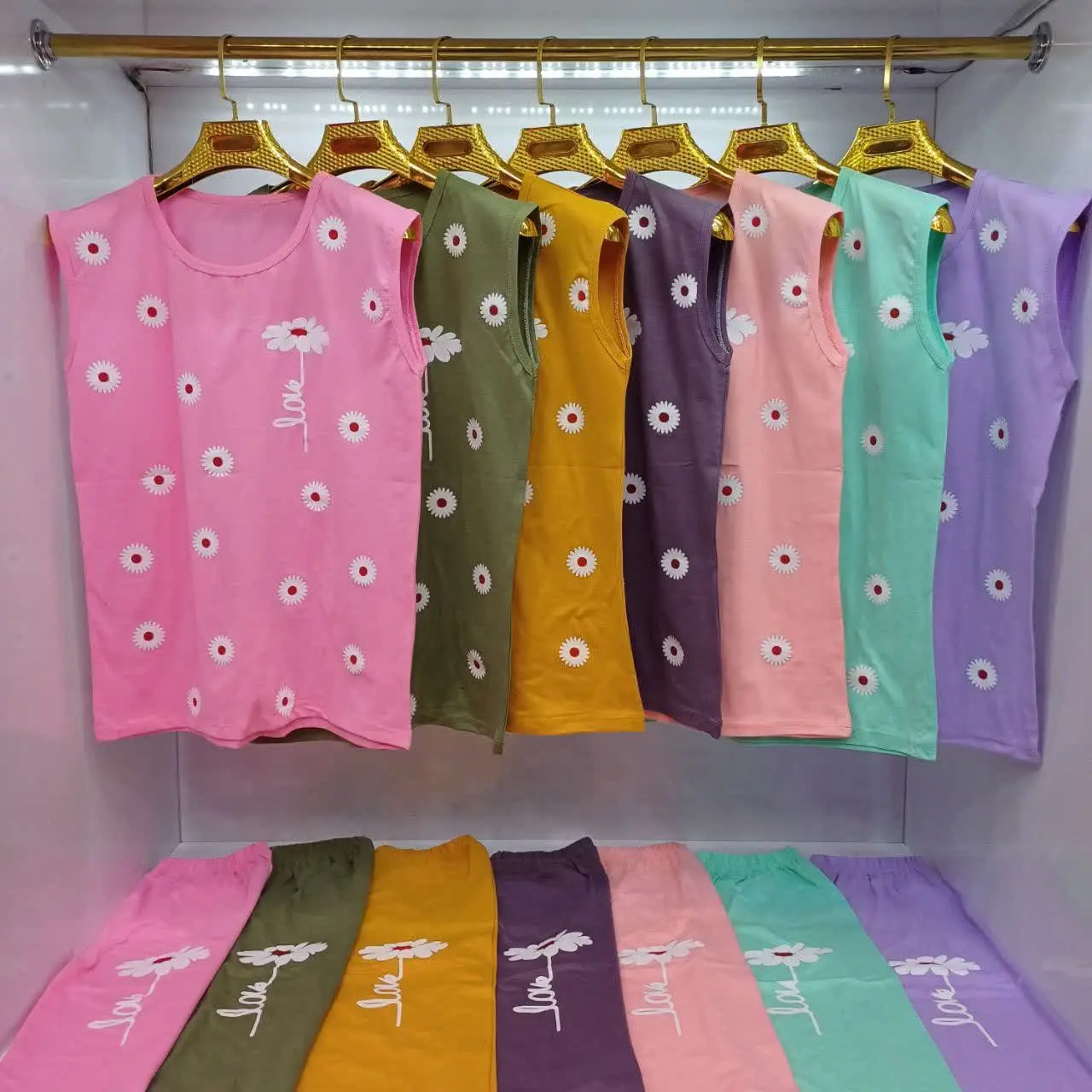 🍃ست تاپ و شلوارک
