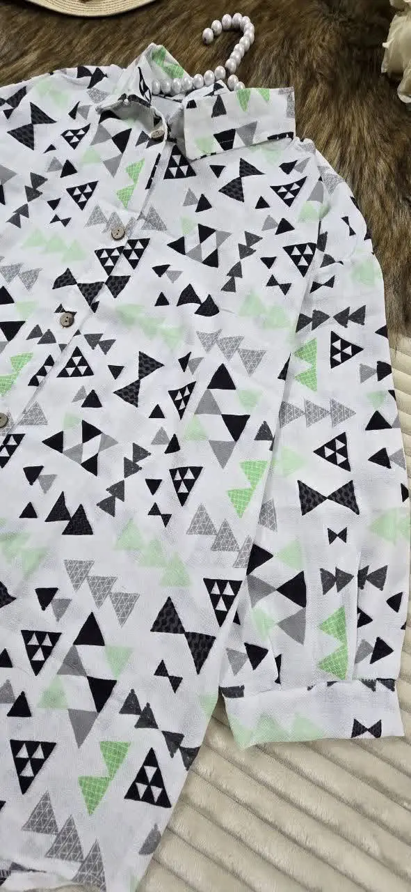 مانتو طرح دار شیما