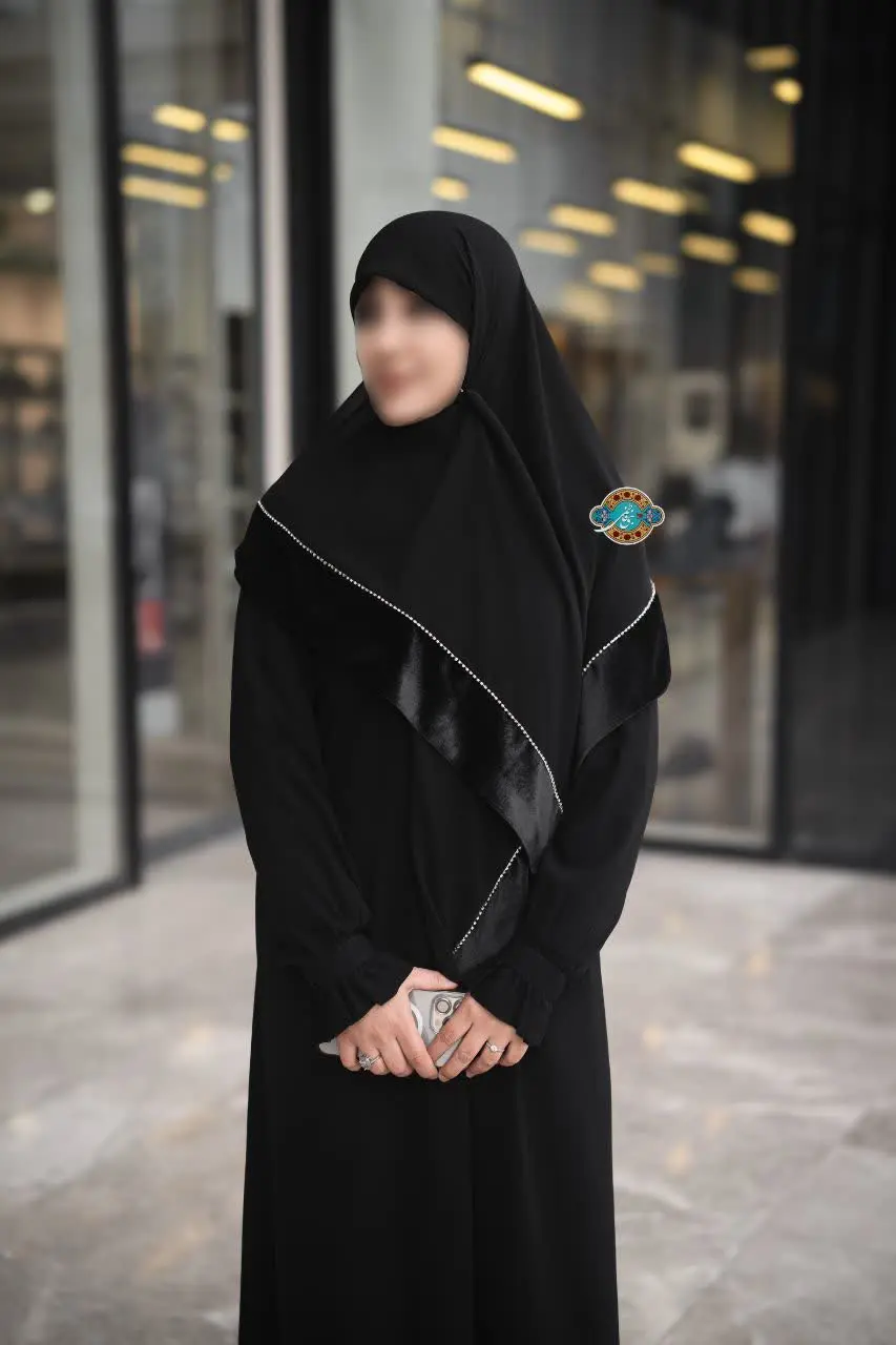روسری جواهردوزی کد۱۷