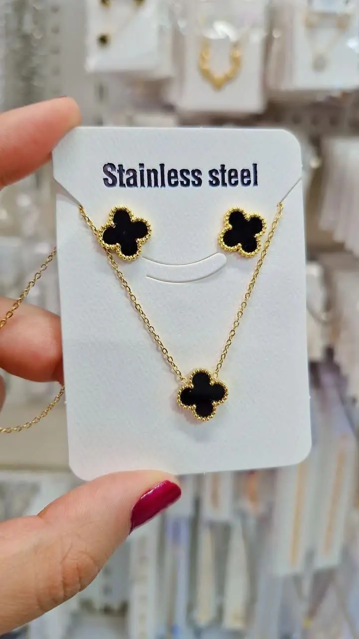 #ست ونکلیف نگین دار✨💥
