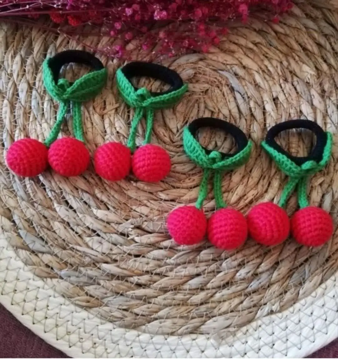 کش مو آلبالویی😋
