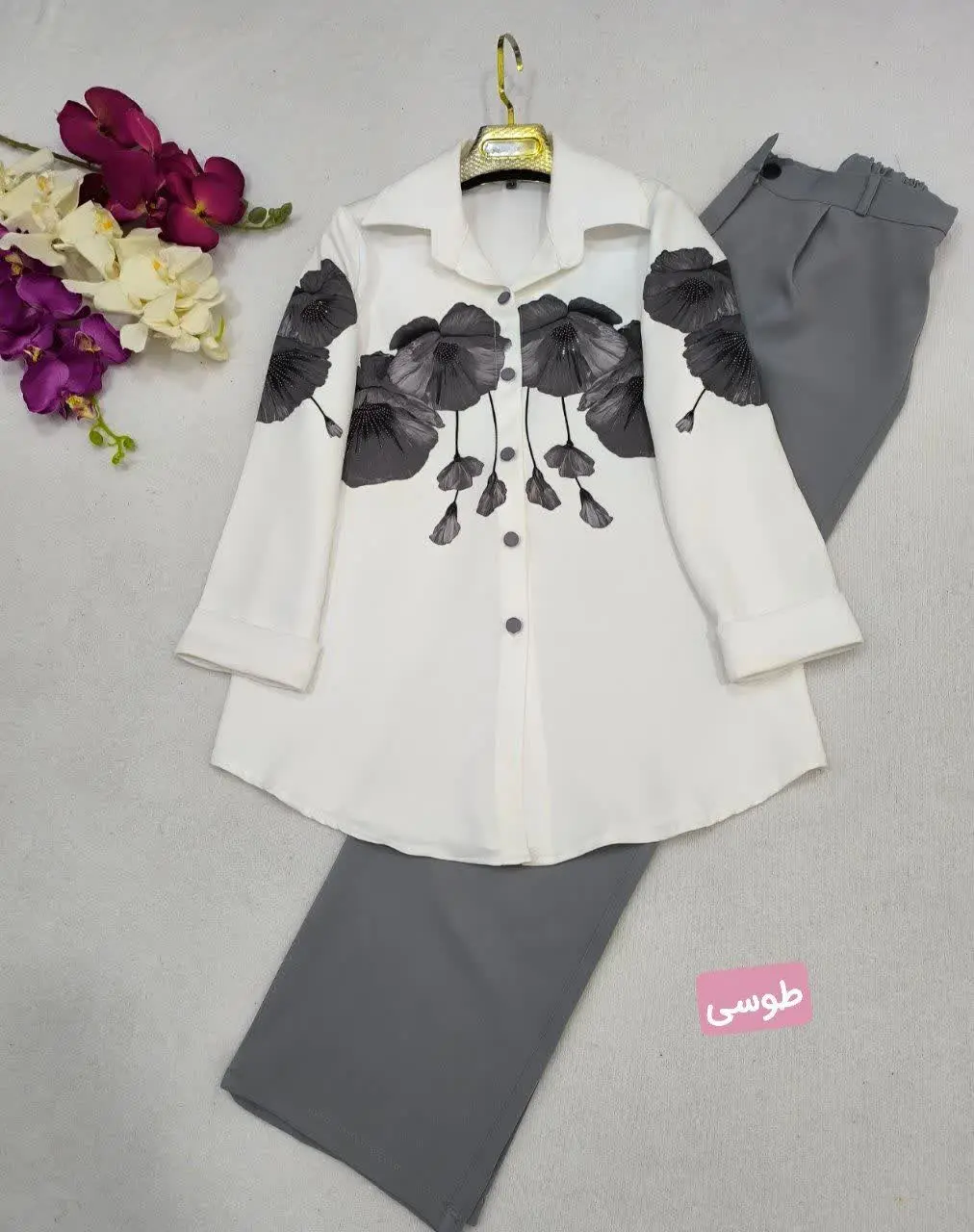 🌷نام: شومیز شلوار عیدانه آوازه
