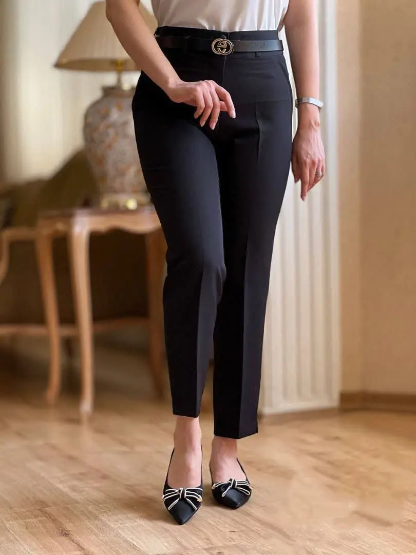 شلوار راسته اداری قد ۱۰۰