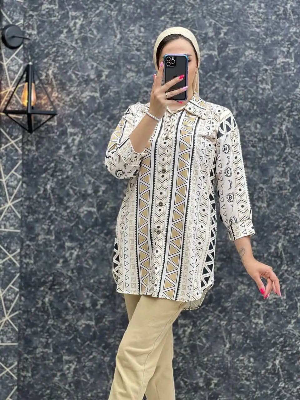 نام: مانتو لنین طرح چشم 😍
