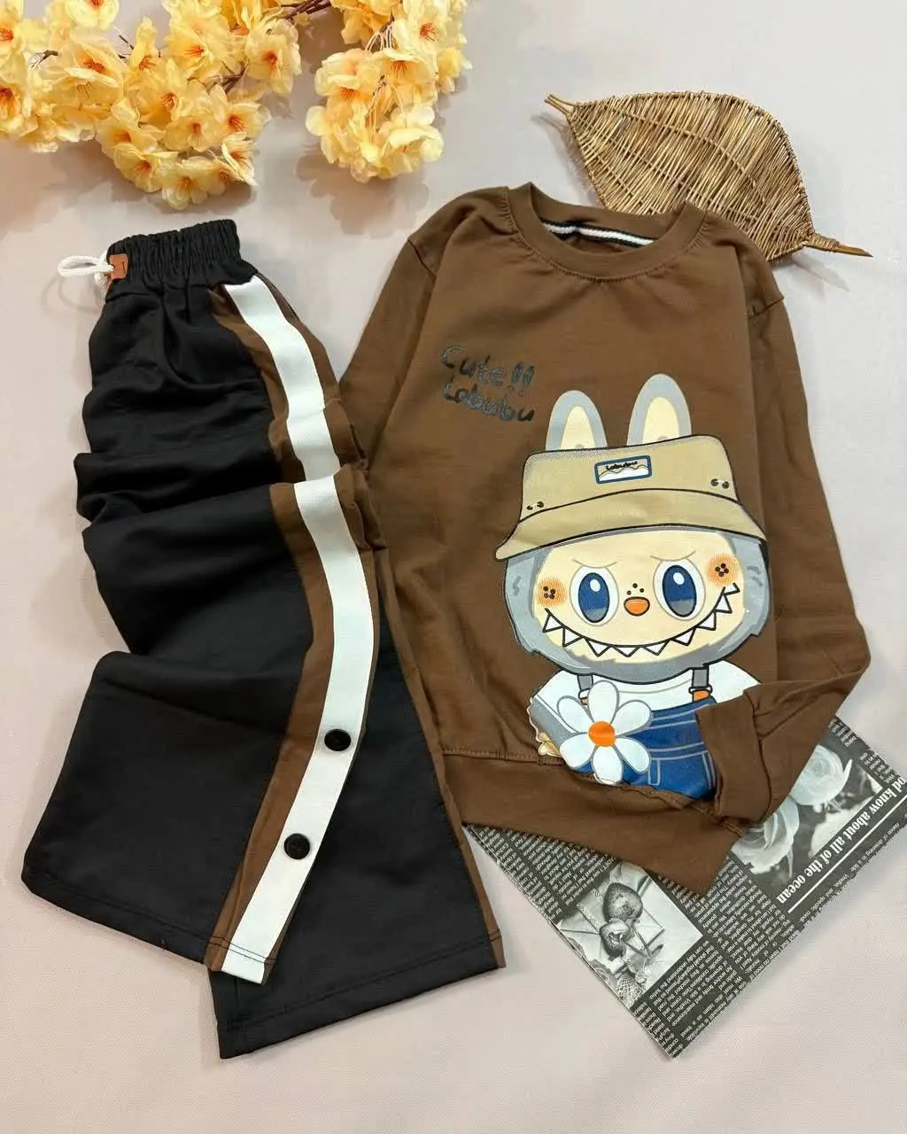 جنس شلوار پنبه پشت گلکسی عالی