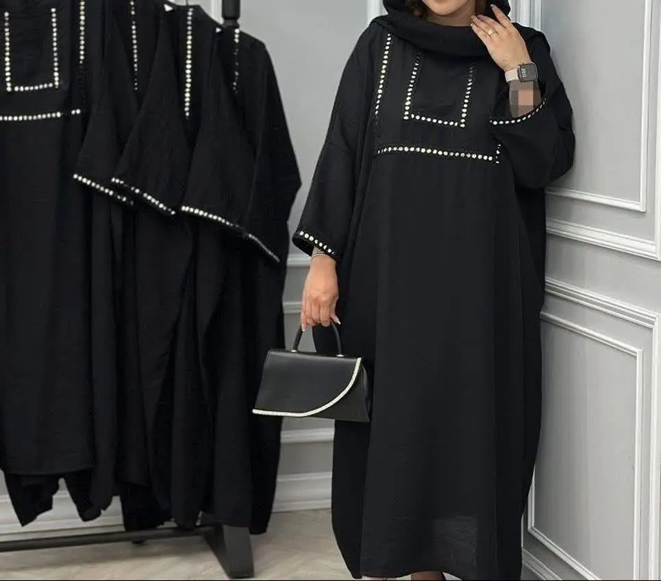 👚 نام: پیراهن عبایی ایینه‌ای
