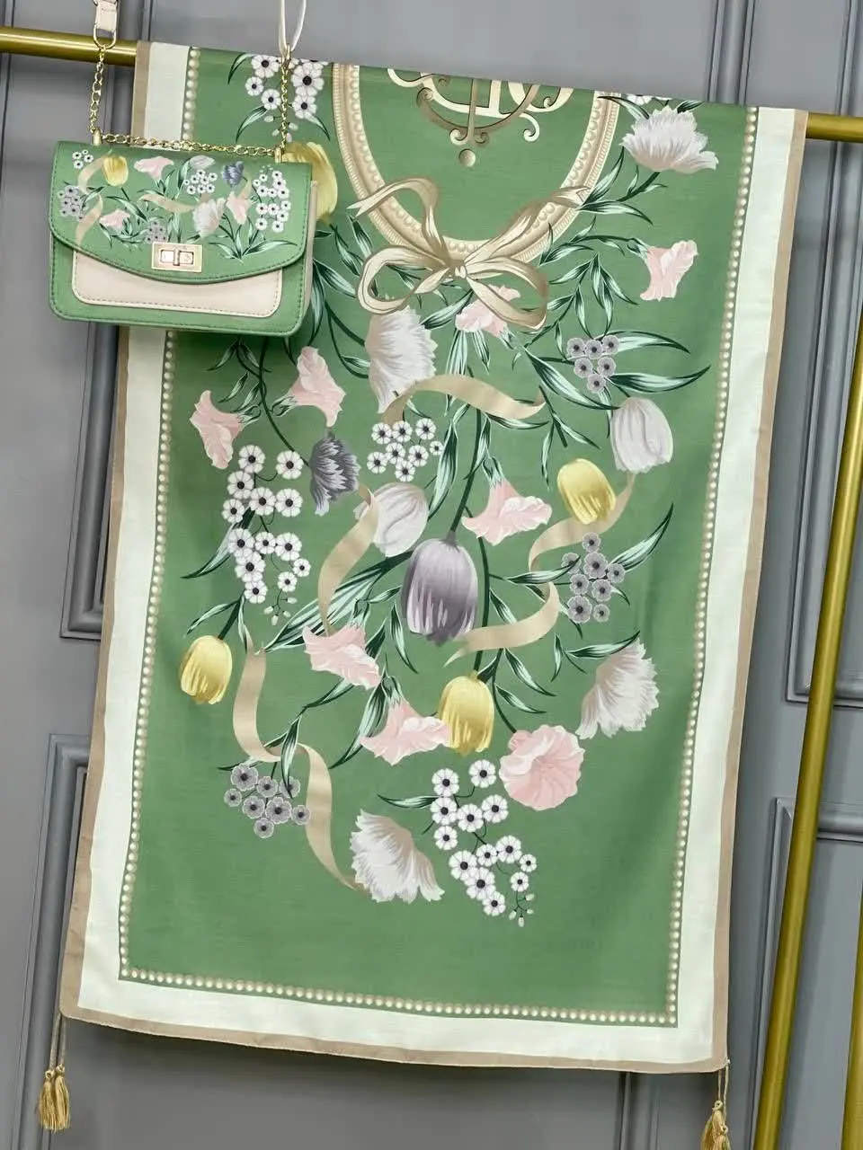 🦋ست کیف و روسری ترنج🦋: 
