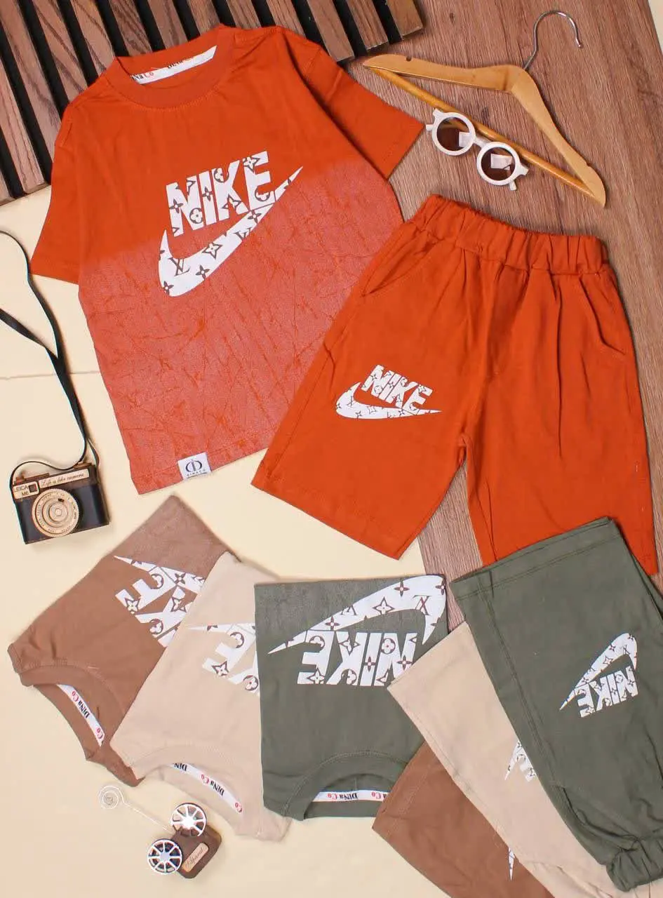 👕نام کالا: #تیشرت شلوارک پسرانه نایک
