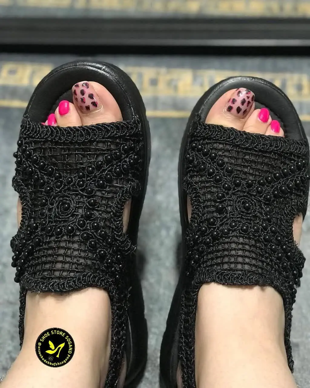 مدل: صندل گیپور مروارید (جدید) 😍
