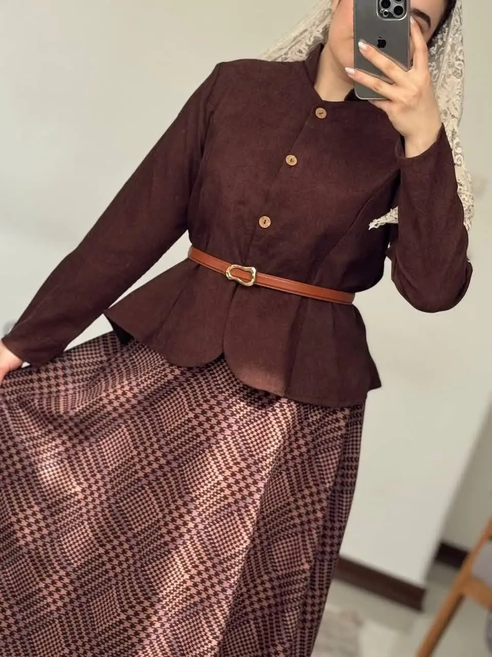 ست کت دامن مزونی