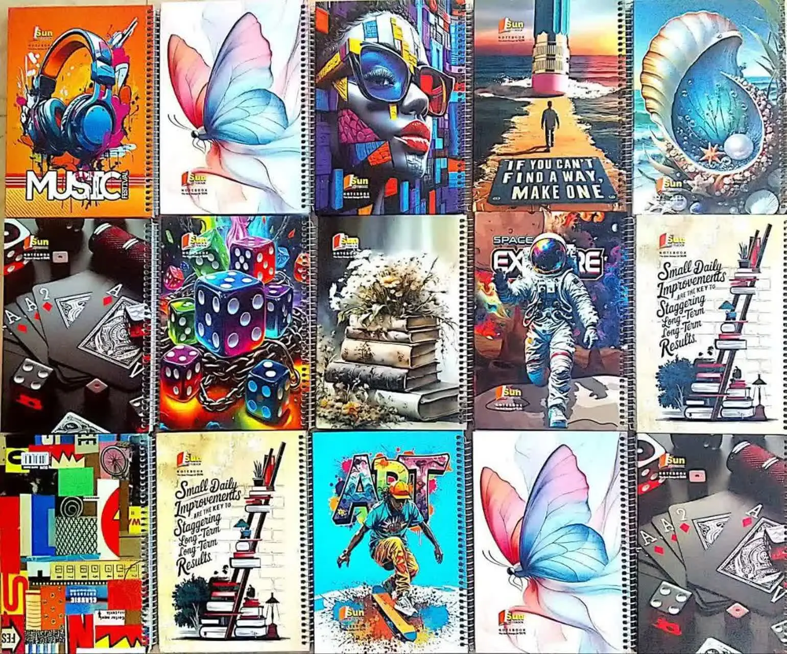 ❗ دفتر ۱۰۰ برگ دوخط جلد سخت...