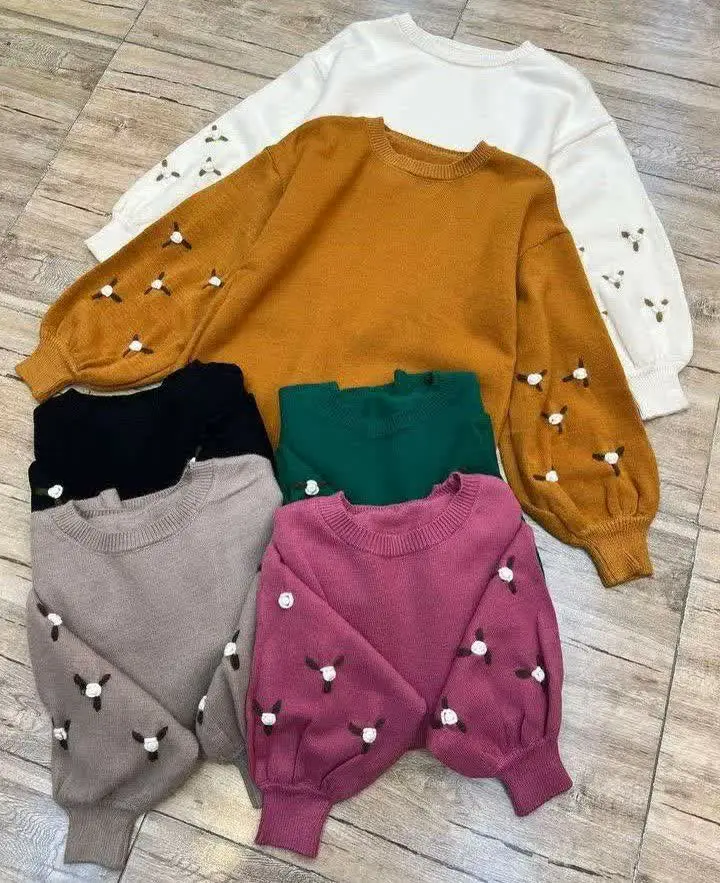 🐚بافت آستین گلدوزی وارداتی
