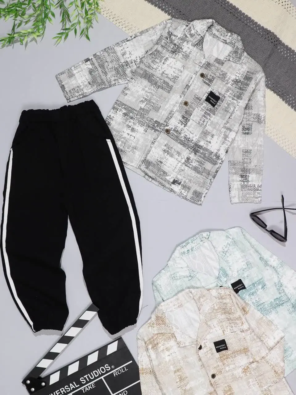 👫پیراهن و شلوار پسرانه مراک...