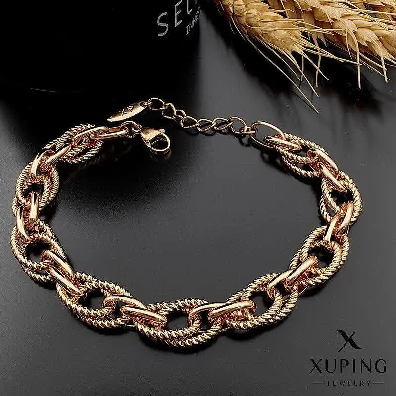 #دستبند حلقه‌ای طرح‌طلا از برند ژوپینگ
