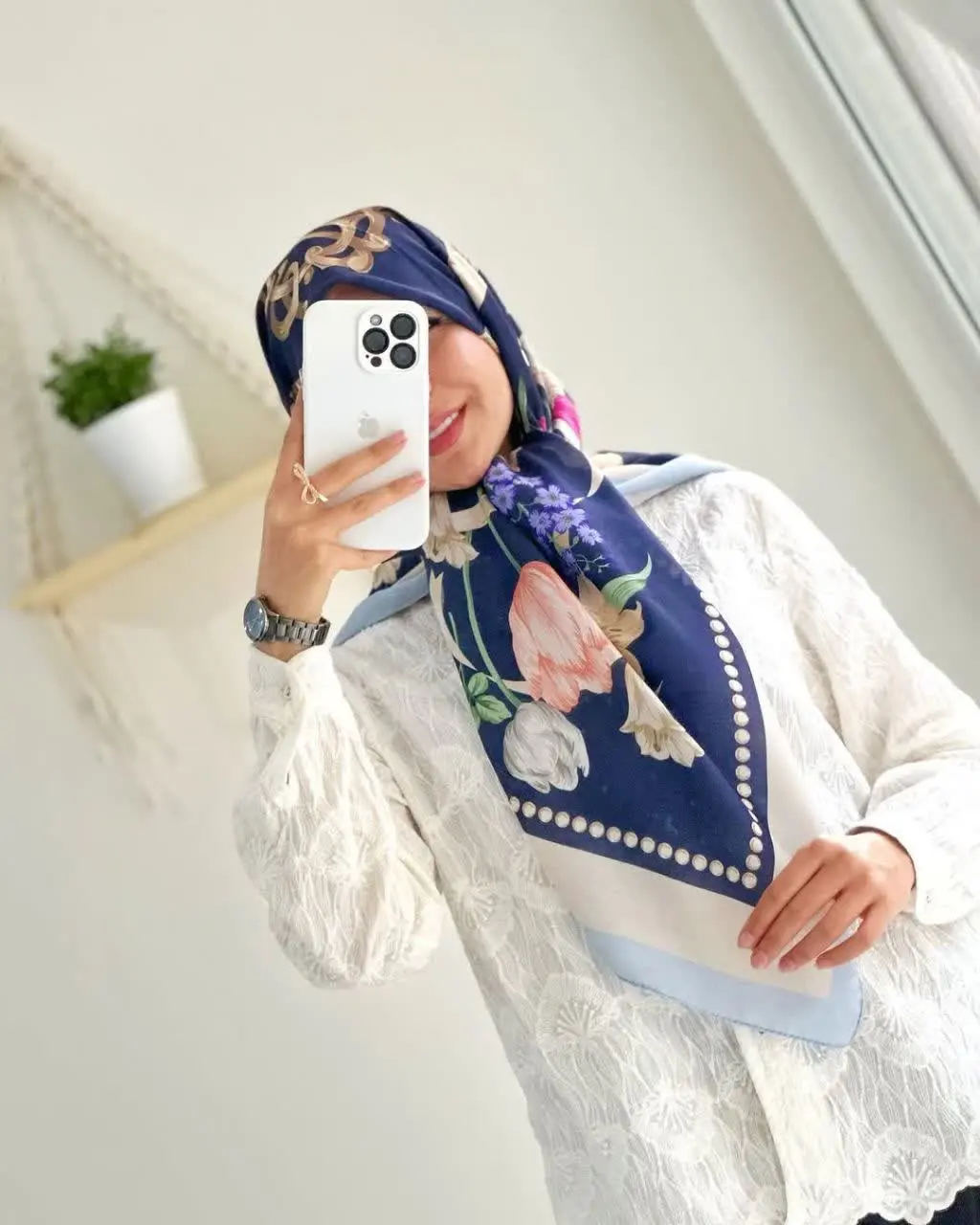 🔸روسری نخی اسپان