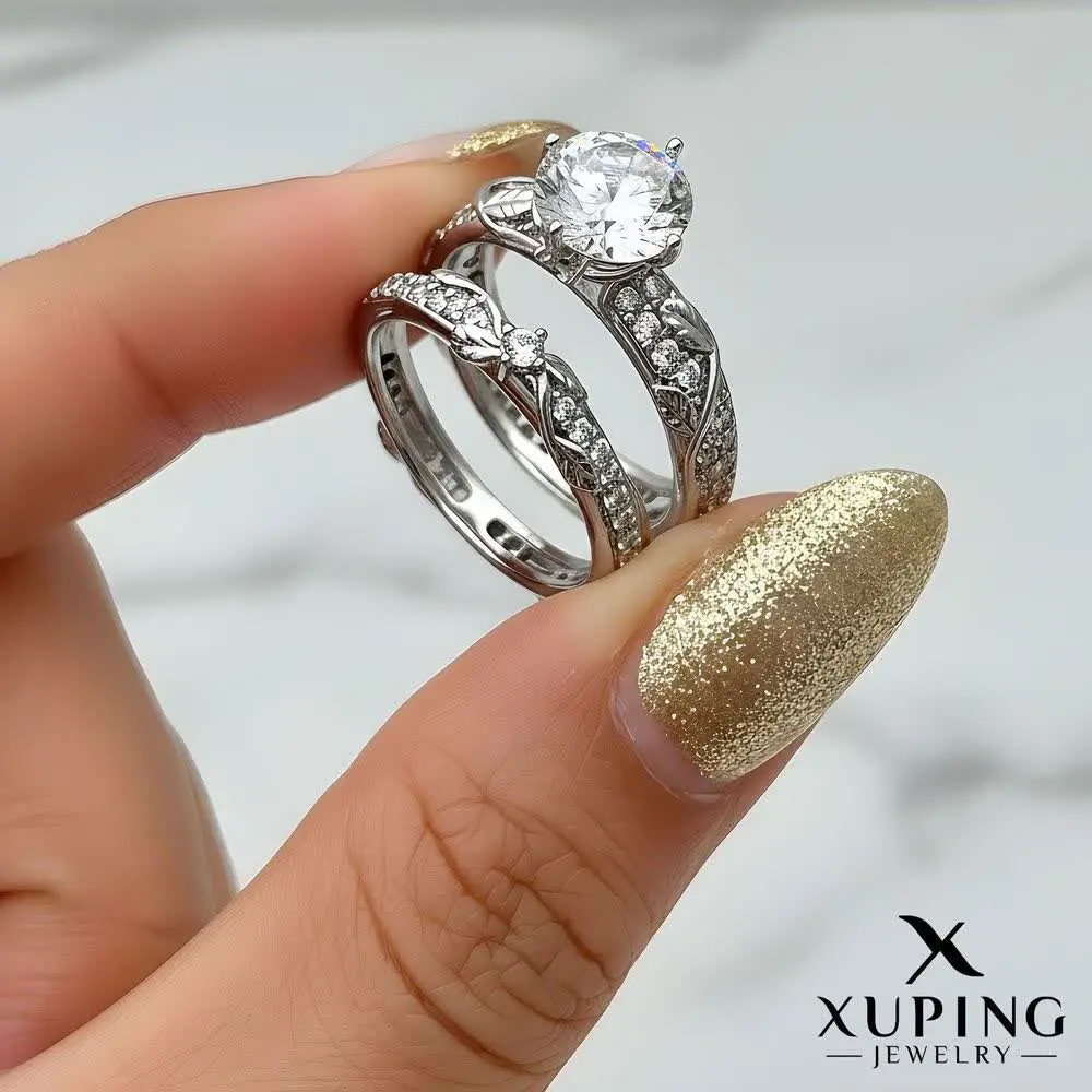 ⚜ انگشتر حلقه پشت حلقه سلطن...