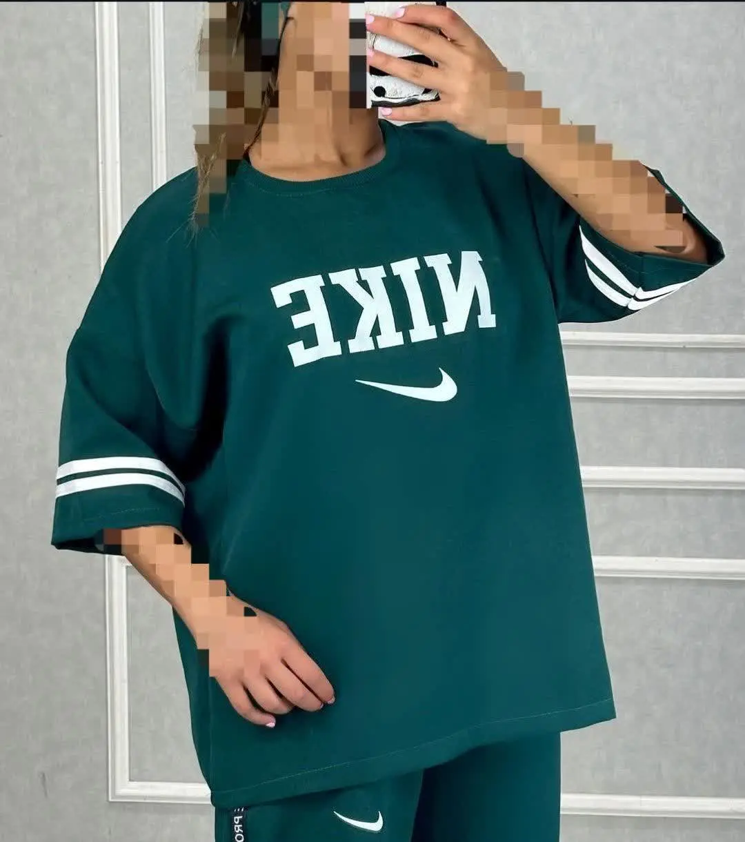 ❤️ تیشرت و شلوار نایک رنگی
