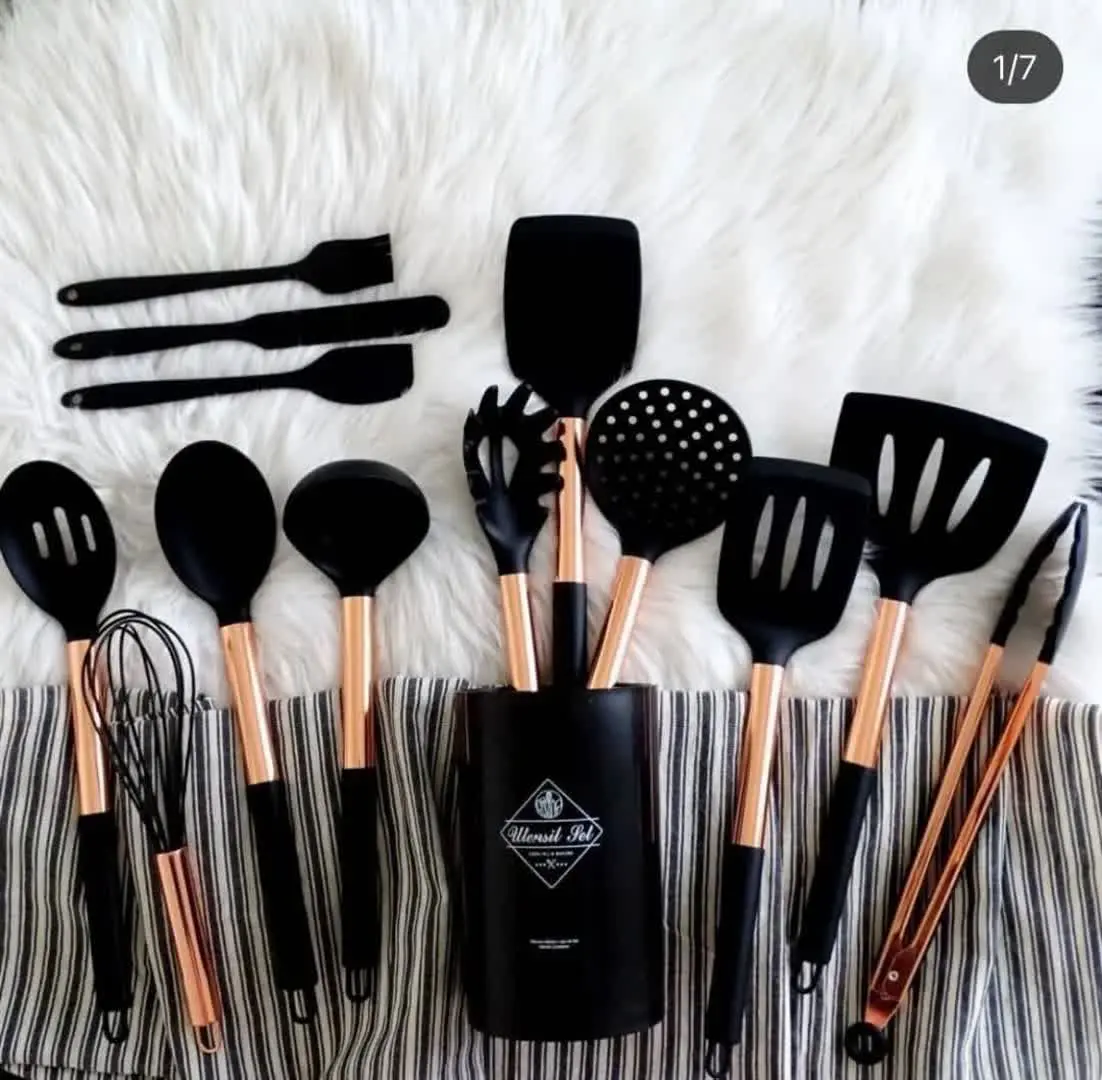 🔴ست کامل کفگیر و ملاقه
