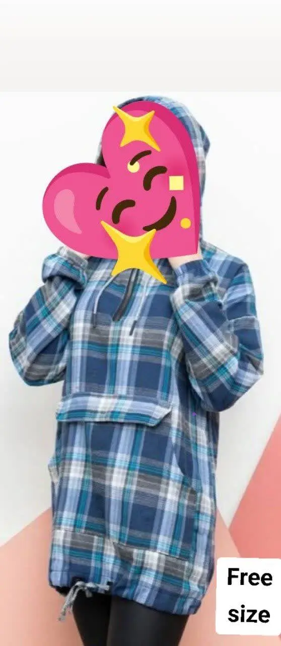 هودی پشمی چهار خونه 
