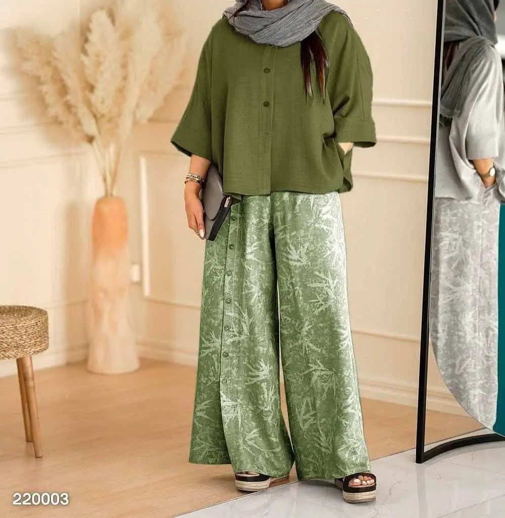 ☘نام: تونیک شلوار افروز💎