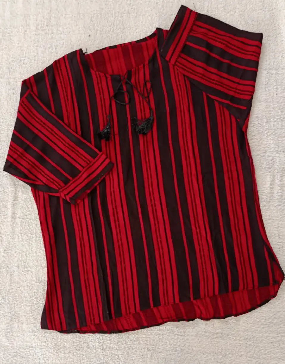 تونیک راه راه نخی