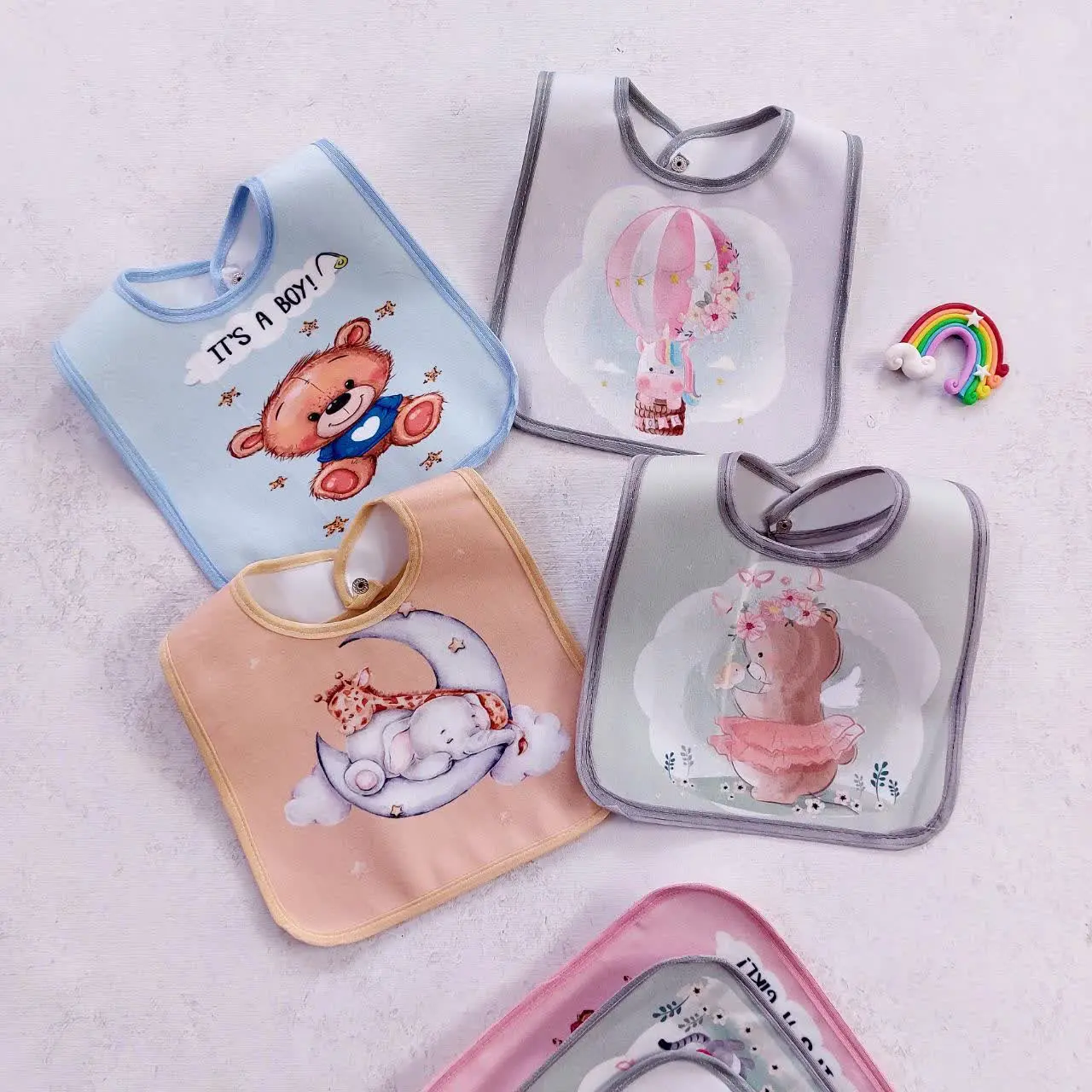 پیشبند نوزادی چاپ حیوانات😍
